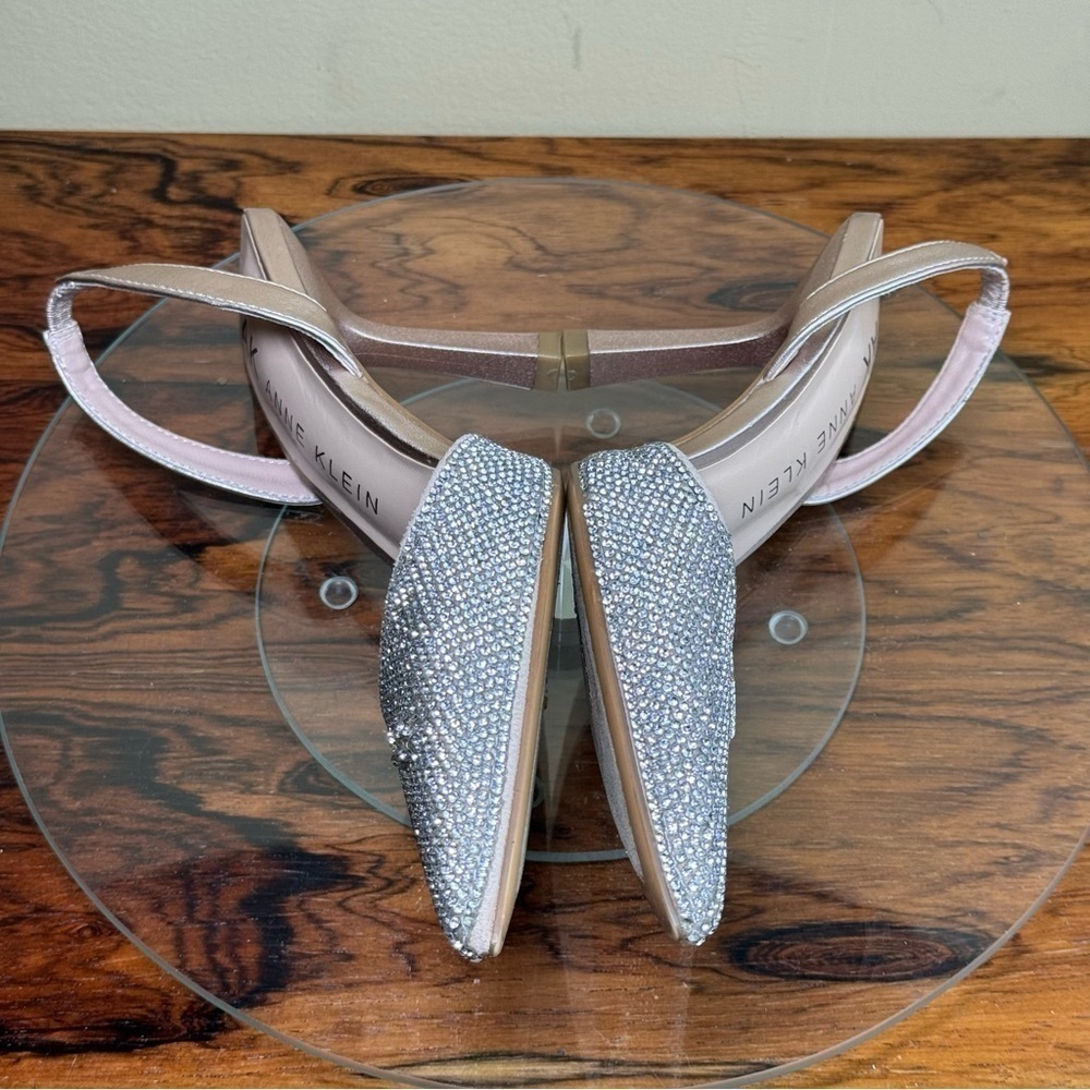 Anne Klein Ivan Embellished Slingback Pump - Picture 13 of 15